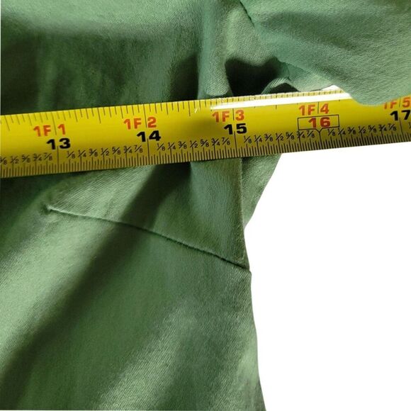 Old Navy Green Button Down Perfect Fit Stretch Shirt Size S - Picture 7 of 7